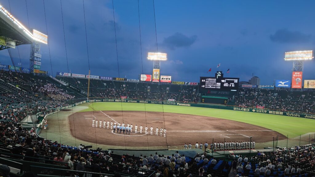 観戦記】2022年8月6日(土) 夏の甲子園・高校野球 | くるみっこ