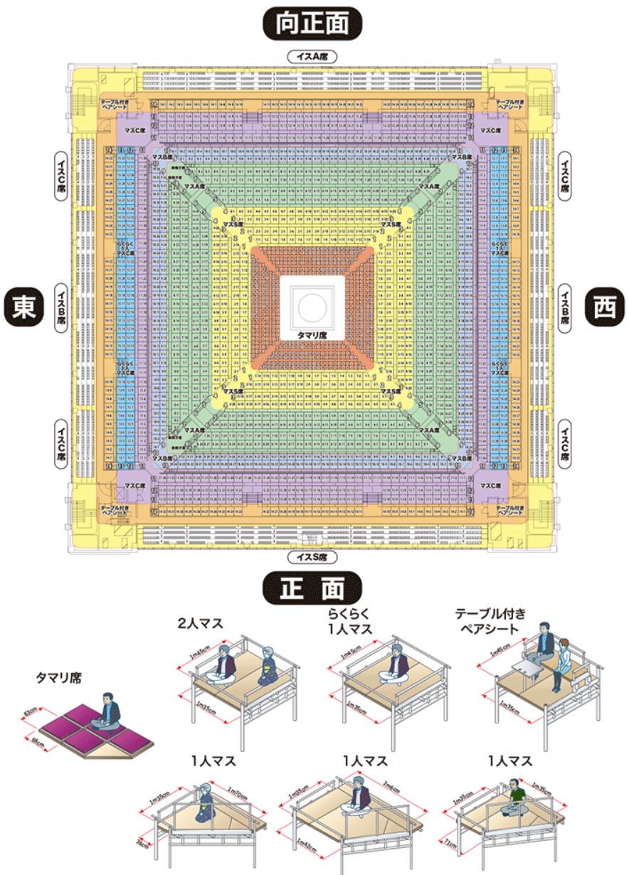 SALE／81%OFF】 11 23 祝水 大相撲 九州場所 4人マスS席 tco.it